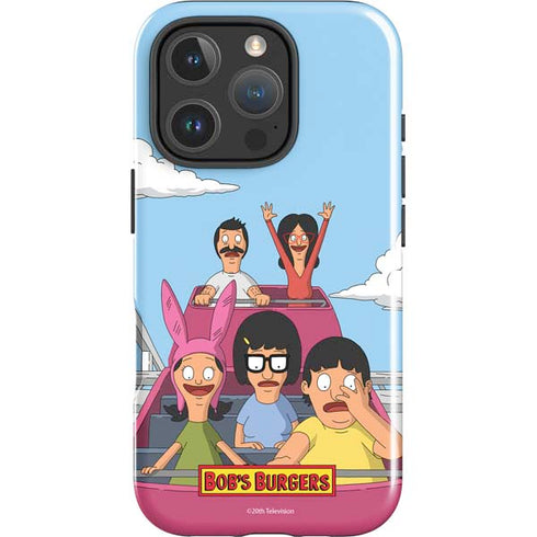Bobs Burgers Roller Coaster iPhone 16 Pro Max Impact Case